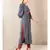 Teal Printed Velvet Kurta With Pant