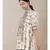 Off White Printed Kurti