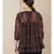 Black Printed Kurti With Camisole