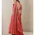 Coral Embroidered Chanderi Kurta With Dupatta And Belt