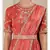 Coral Embroidered Chanderi Kurta With Dupatta And Belt