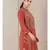 Rust Printed Kurti