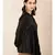 Black Satin Kurti