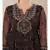 Round Neck 3/4 Sleeves Embroidered Kurta With Leggings And Dupatta