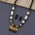 Fancy Desgine Black Mala Pearl Necklace Set For Women Girls