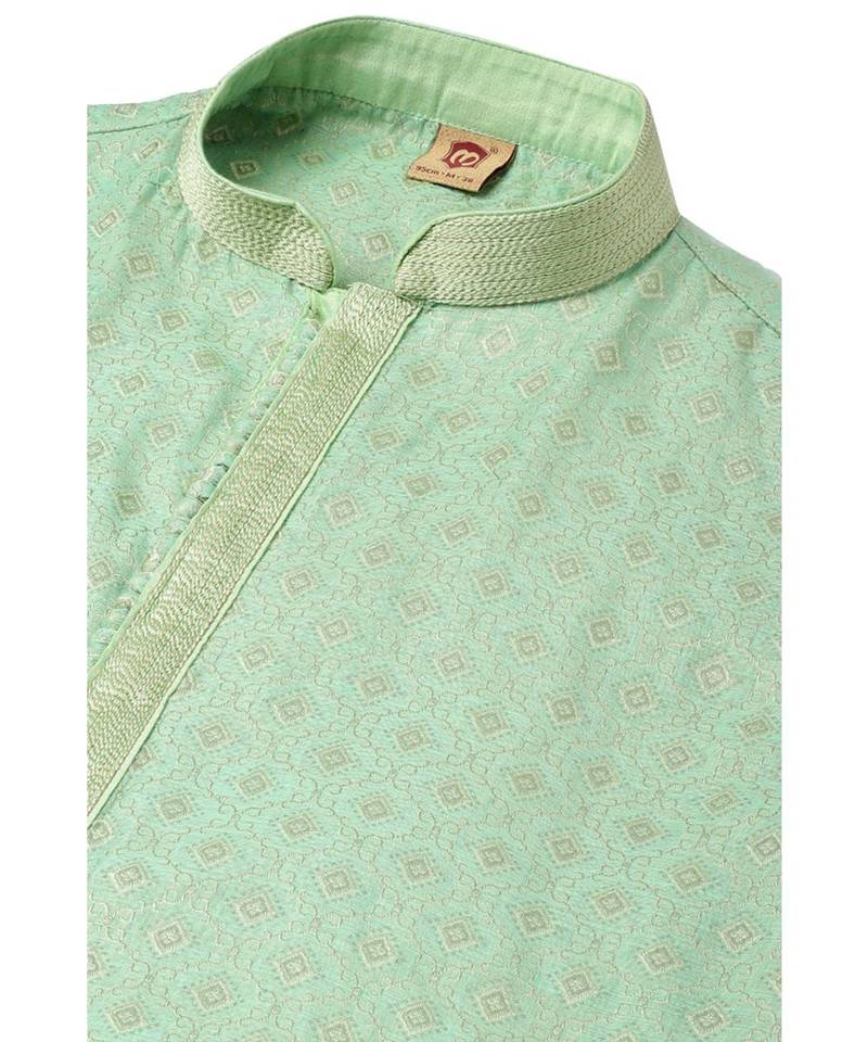 Art Silk Kurta Churidar Set