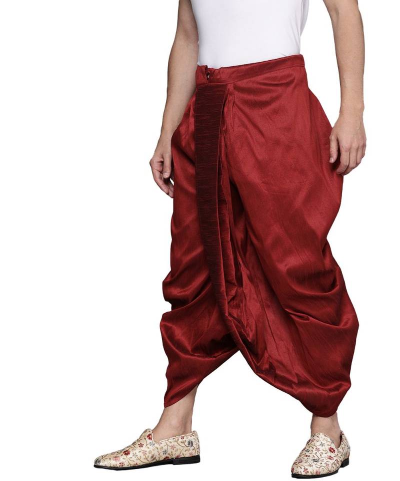 Art Silk Stitched Dhoti