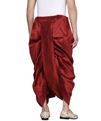 Art Silk Stitched Dhoti 3
