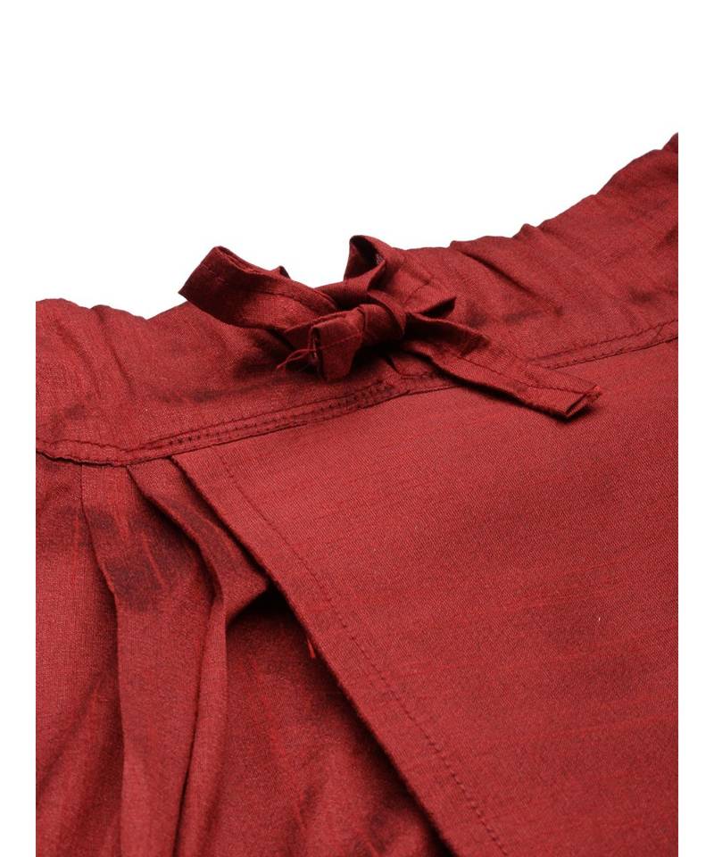 Art Silk Stitched Dhoti