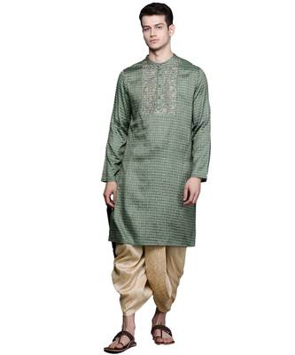 Art Silk Stitched Dhoti 4