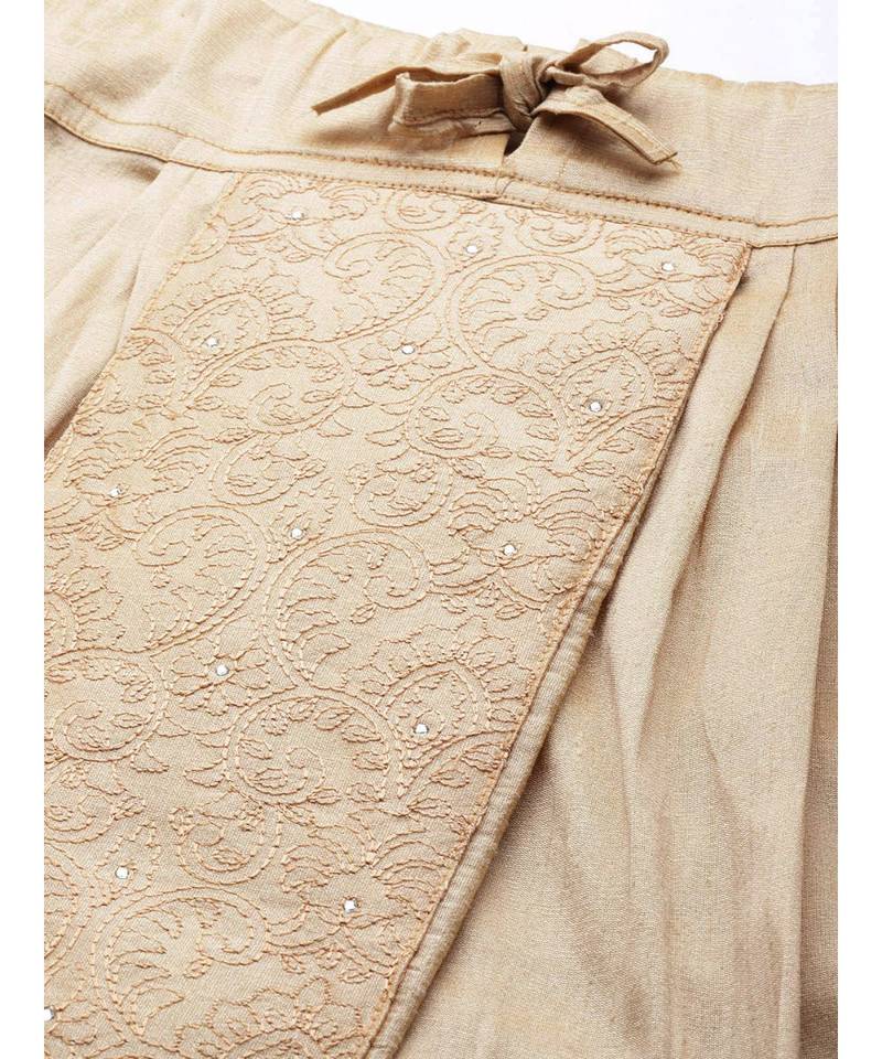 Art Silk Stitched Dhoti