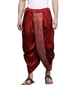 Art Silk Stitched Dhoti