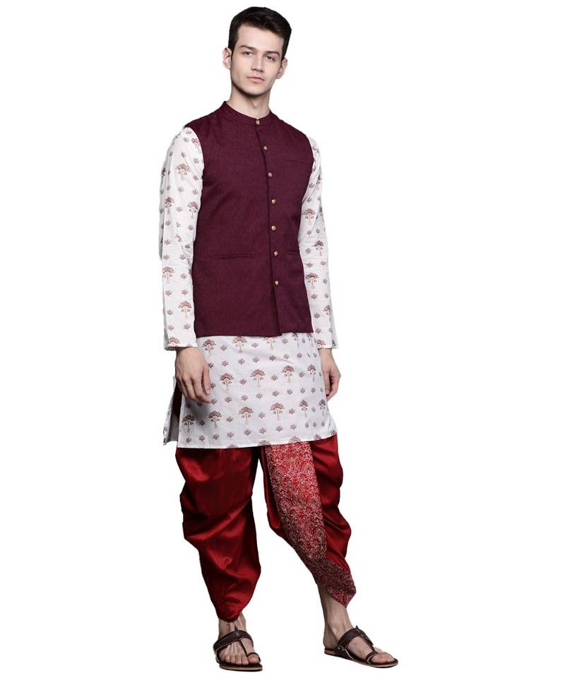 Art Silk Stitched Dhoti