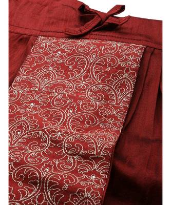 Art Silk Stitched Dhoti 5