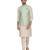 Silk Blend Kurta Churidar Jacket Set