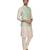 Silk Blend Kurta Churidar Jacket Set