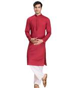 Blended Cotton Kurta Payjama Set