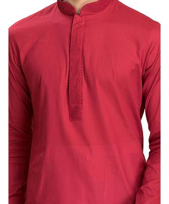 Blended Cotton Kurta Payjama Set 2