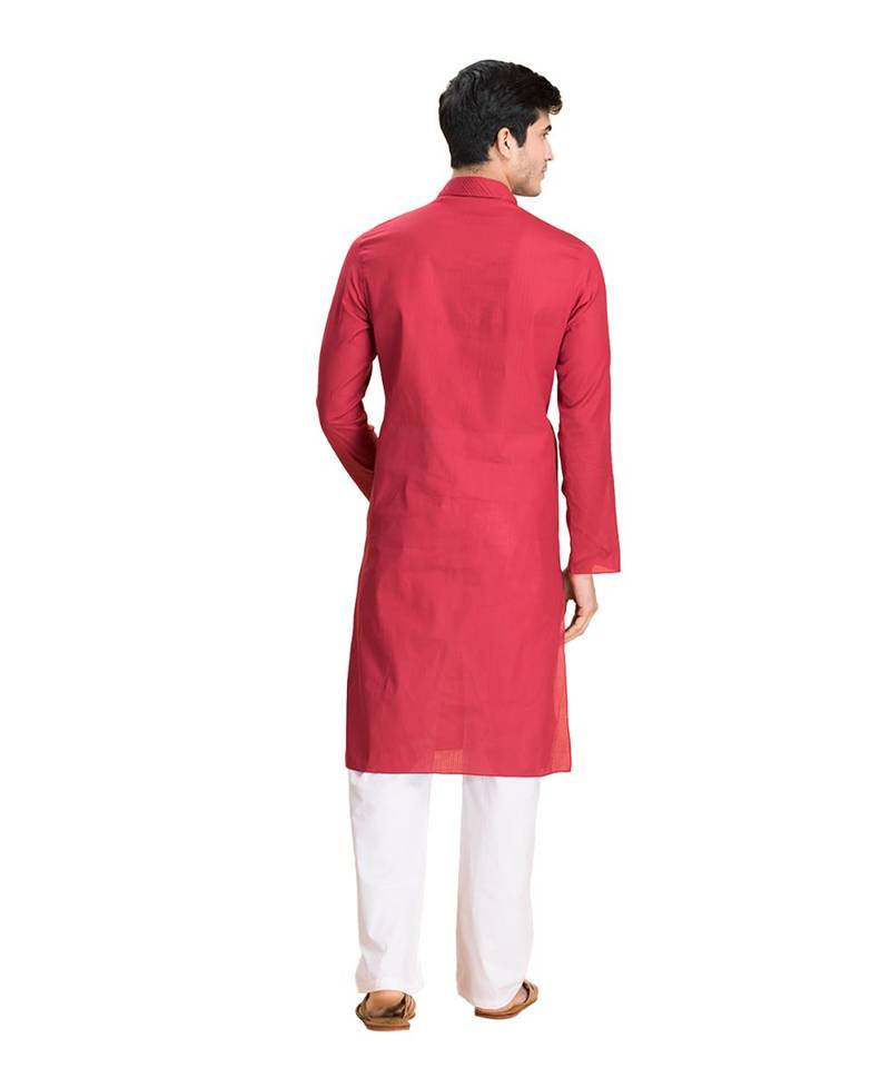 Blended Cotton Kurta Payjama Set
