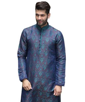 Silk Blend Kurta Payjama Set 1