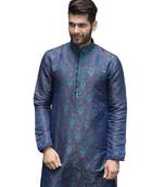 Silk Blend Kurta Payjama Set