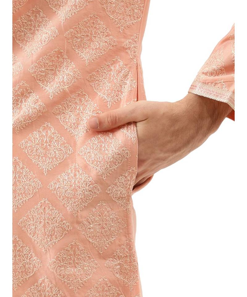 Viscose Kurta Churidar Set