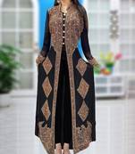 Black Party Wear Kaftan for Women