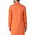 Orange Cotton plain stitched kurta with pajama