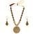 Designer Necklace Set Round Pendant Set Jewellery For Girls and Women