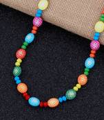 Funky Multi Color Mala Necklace For Girls And Women