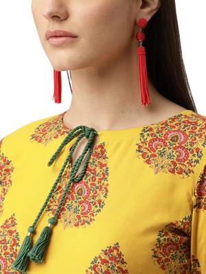 Women Rayon Print Trendy Designer Kurti KE_70 2