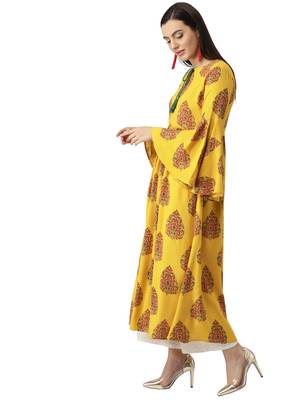 Women Rayon Print Trendy Designer Kurti KE_70 3