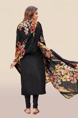 Black embroidered chanderi salwar 2