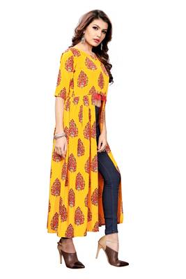 Printed Women Designer Ethnic Kurti KE_71 4