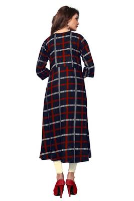 Heavy Rayon Printed Stylish Women Kurti KE_73 3