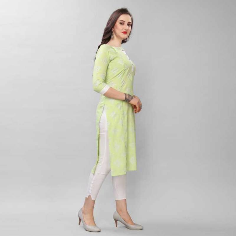 South Cotton Straight Ehnic Casual kurti KE_223