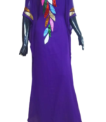 Dubai Moroccan Kaftan  Farasha Abaya Maxi Modern Fancy Floor Length Dress