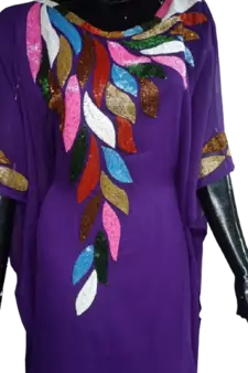 Moroccan Kaftan  Farasha Abaya Maxi Modern Fancy Floor Length Dress