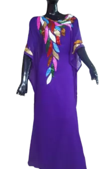 Moroccan Kaftan  Farasha Abaya Maxi Modern Fancy Floor Length Dress