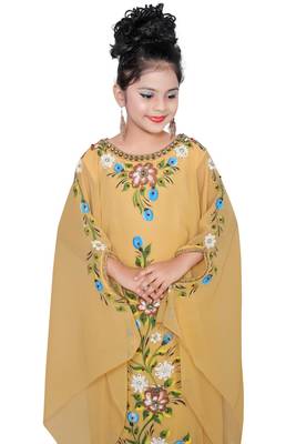 Royal Ethnic Maxi Abaya Moroccan Islamic Kaftan Beach Fancy Modern Floor Length Bell Sleeve For Women Dress 2