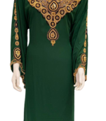 Royal Dubai Moroccan Kaftan Farasha Abaya Maxi Modern Fancy Floor Length Dress