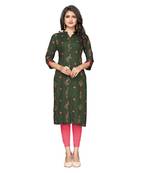 Straight Rayon Printed Women Kurti with Inner KE_226
