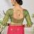 Pink woven lycra saree with blouse