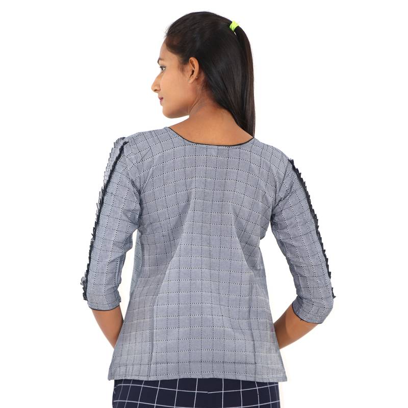 Stylish Top for Women girl Trendy Cotton Short Kurta KE_162