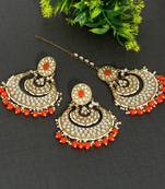 Orange danglers-drops