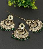 Green danglers-drops