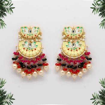 Beige danglers-drops 2
