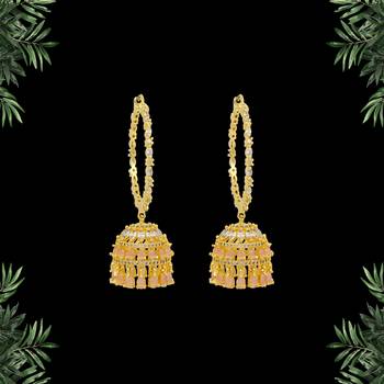 Pink jhumkas 4