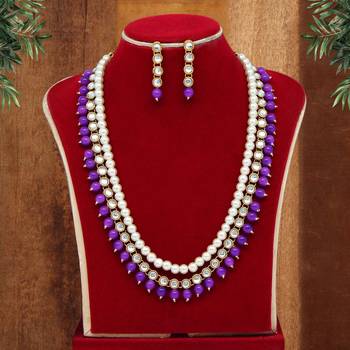 Purple necklace-sets 1