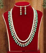 Green necklace-sets